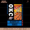 Okc Thunder Basketball Hoop Net Art SVG