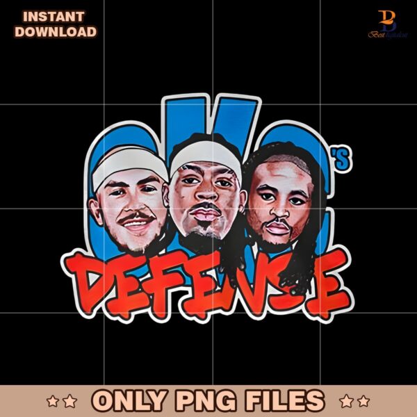 Okc Thunder Basketball Okc Got Defense PNG
