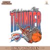 Oklahoma City Thunder Basketball On Fire Net Homage PNG