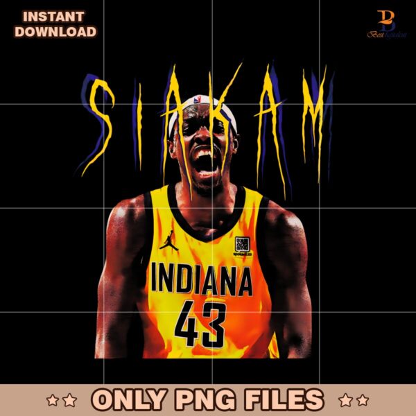 Pascal Siakam Indiana Pacers Basketball Fan Game Day PNG