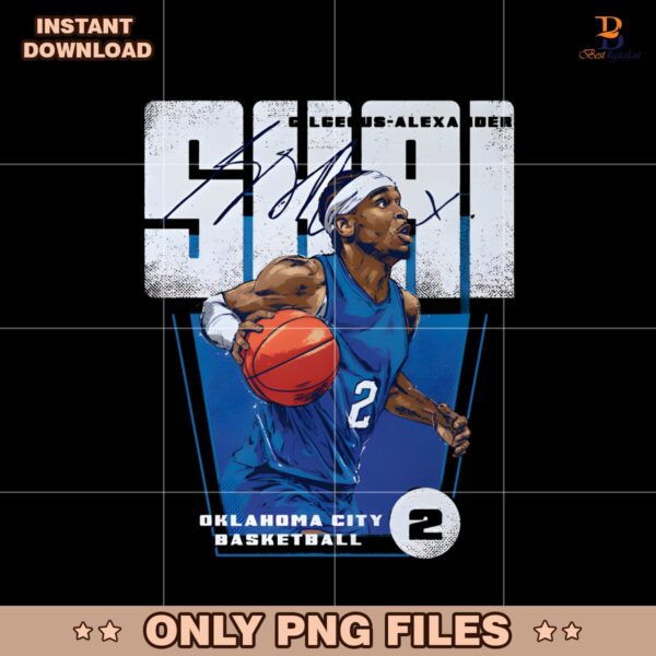 Shai Gilgeous Alexander Oklahoma City Premiere Basketball PNG