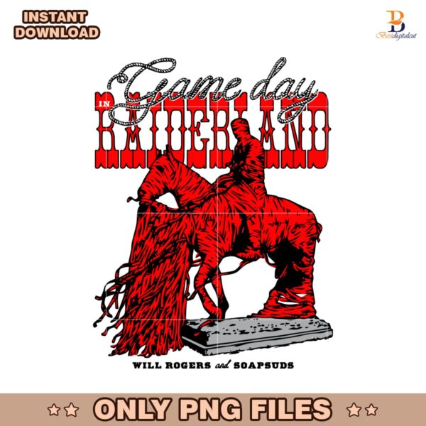 Texas Tech Raiderland Game Day Will Rogers And Soapsuds SVG