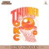 Throwback Okc Thunder Basketball 2008 Retro Hoop PNG