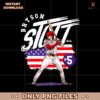 Bryson Stott Baseball Philadelphia Phillies American Flag 4Th Of July PNG