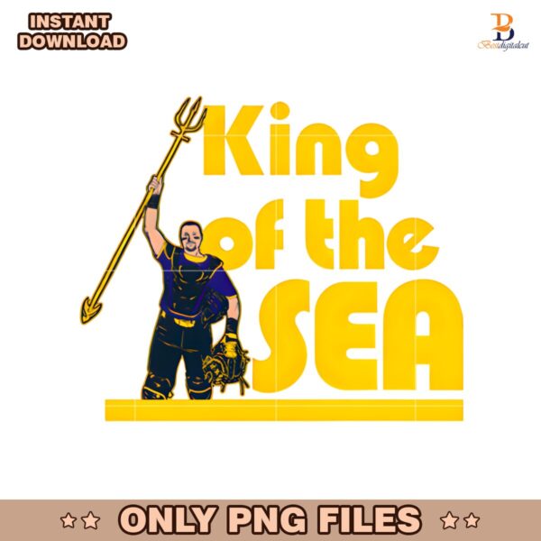 Cal Raleigh King Of The Sea Seattle Baseball PNG