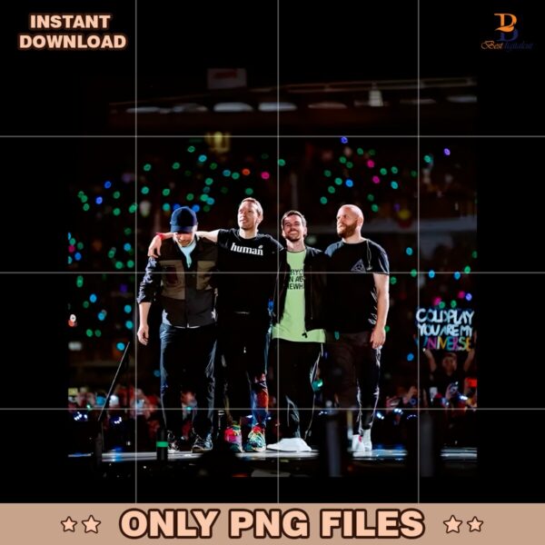 Coldplay Live Concert Band Photo Music Legends PNG