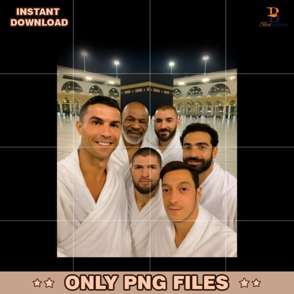 Cristiano Ronaldo Hajj Pilgrimage Muslim Unity Mecca PNG