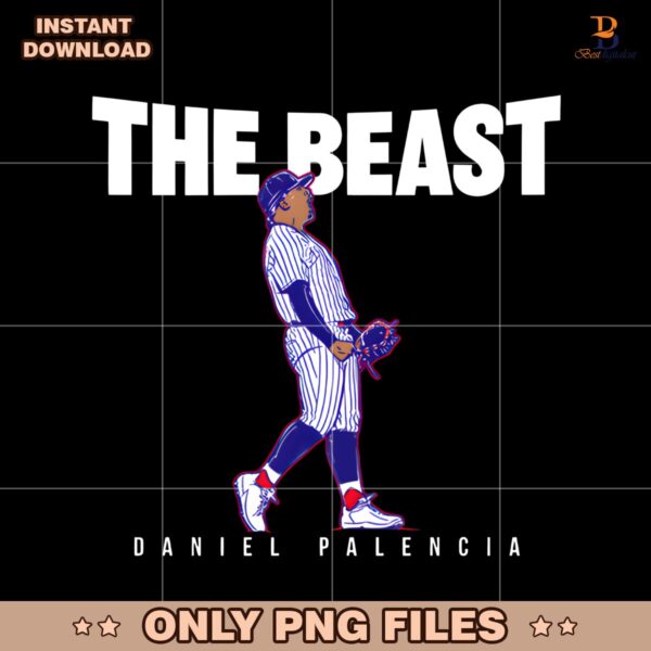 Daniel Palencia The Beast Baseball Player Illustration PNG