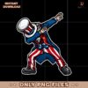 Uncle Sam Dabbing Usa Patriotic 4Th Of July PNG